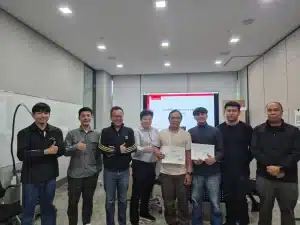 SpectruMed Engineers with Certificates