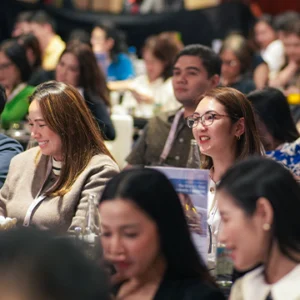 Photo of attendees during the Biosomes Event by SpectruMed.