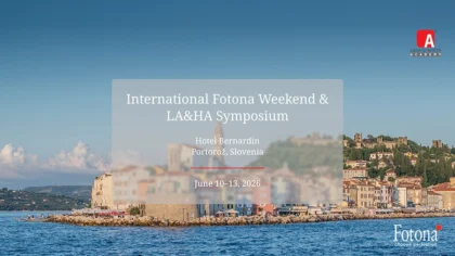 International Fotona Weekend 2026